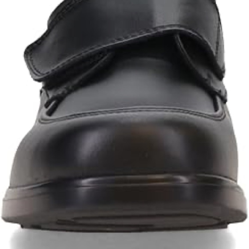 Size 12 Wide Toddler Hush Puppies Kids' Black Dress Shoes - Picture 3 of 5